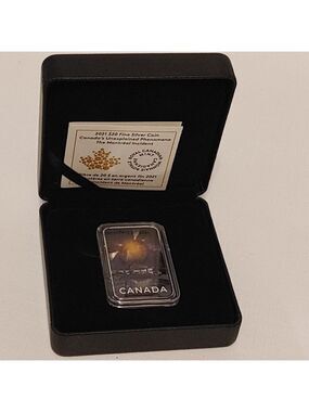 CANADA $20 2021 Silver 1oz. Proof unexplained phenomena the Montreal inc…